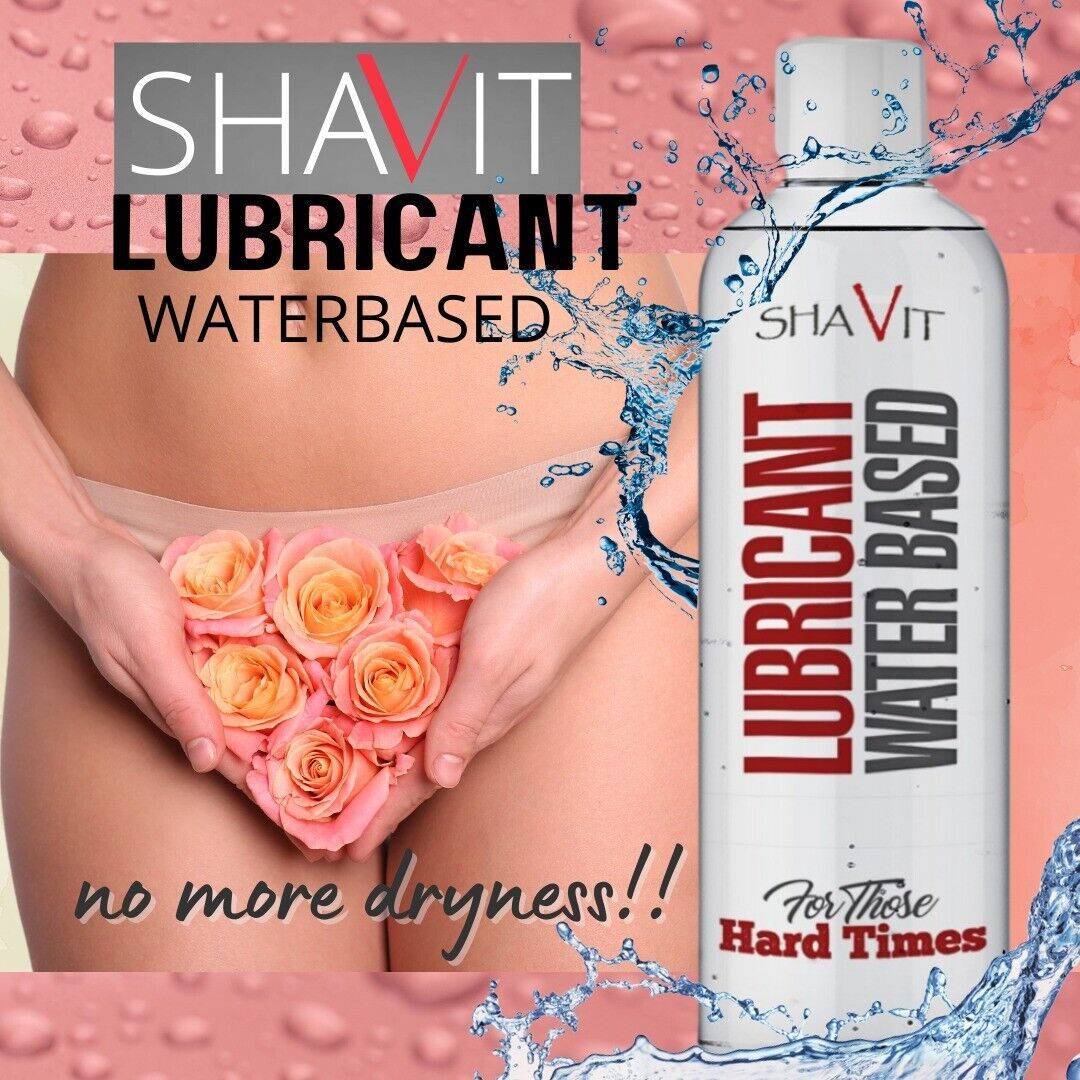 Shavit Long Lasting Lubricant - Water Based Lube Personal Natural Feel Sex Gel Shavit Long Lasting Lubricant - Water Based Lube Personal Natural Feel Sex Gel
